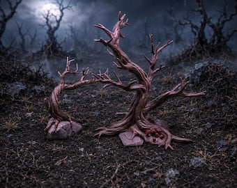 Dead trees terrain set