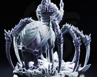 Drider Matron Xarinath resin miniature