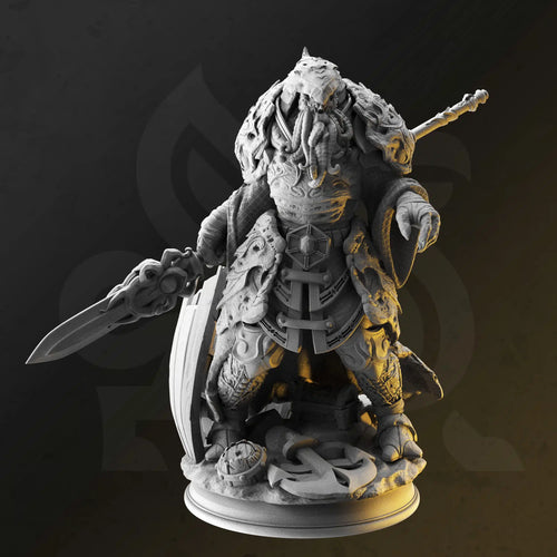 Ahznagol – Aberrant Guard by DM Stash; supplied unpainted in gray resin