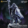 Ardent Silathin - Knight of the Waxing Moon by DM Stash; supplied unpainted in gray resin