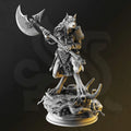 Ariana Grey – The Wolf Queen (Wolf Form) by DM Stash; supplied unpainted in gray resin