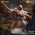 Elwahid - Sword of the Sands by DM Stash; supplied unpainted in gray resin