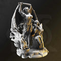 Erys – Vampiric Seductress by DM Stash; supplied unpainted in gray resin