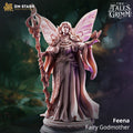 Feena - Fairy Godmother by DM Stash; supplied unpainted in gray resin