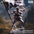 Lionel Donmeir - Squire of Justice by DM Stash; supplied unpainted in gray resin