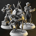 Mana Goblins – Three-Model Set by DM Stash; supplied unpainted in gray resin