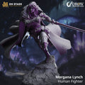 Morgana Lynch - Human Fighter by DM Stash; supplied unpainted in gray resin