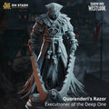 Quorenderi’s Razor - Executioner of the Deep One by DM Stash; supplied unpainted in gray resin