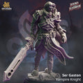 Ser Gaston - Vampire Knight by DM Stash; supplied unpainted in gray resin