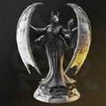 Tharvaya – Dragon Warlock by DM Stash; supplied unpainted in gray resin