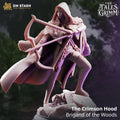 The Crimson Hood - Brigand of the Woods by DM Stash; supplied unpainted in gray resin