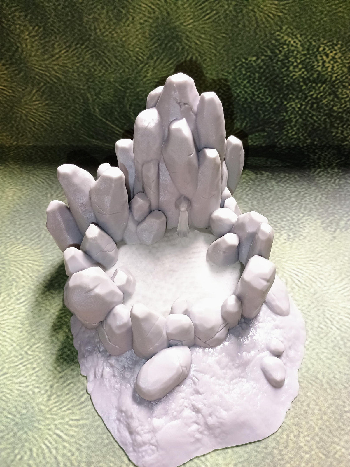 Natural Fountain with LED – Fantasy | 3D Printed Scatter | Tabletop RPG D&D | Daggerheart (UNPAINTED)
