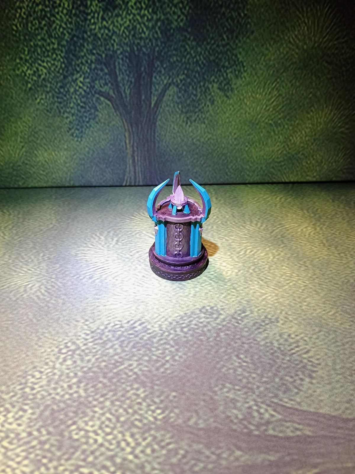Magic Crystal LED Fantasy Terrain | 3D Printed Scatter | Tabletop RPG DnD Daggerheart (UNPAINTED)