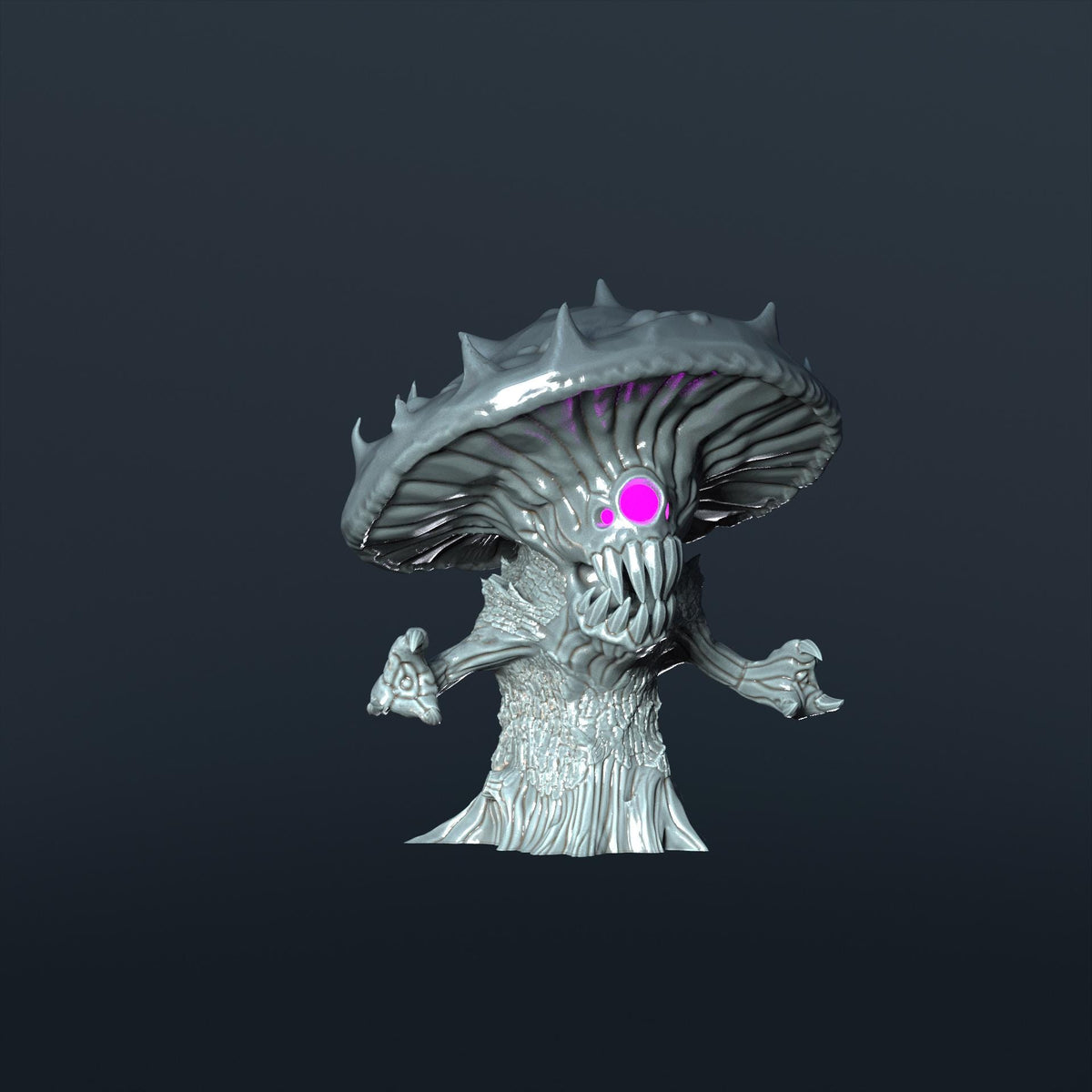 Fungal Horror LED – Fantasy | 3D Printed Scatter | Tabletop RPG D&D | Daggerheart (UNPAINTED)