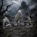 Rune Stone Terrain Set – | DnD, Daggerheart, Pathfinder Terrain | 32mm Tabletop Scenery | Unpainted Resin