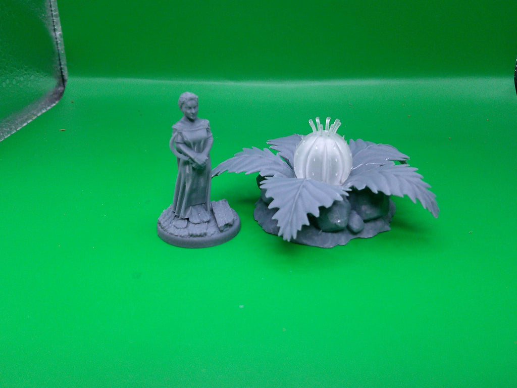 LED Alien Plant B- 32mm Sci-Fi Terrain