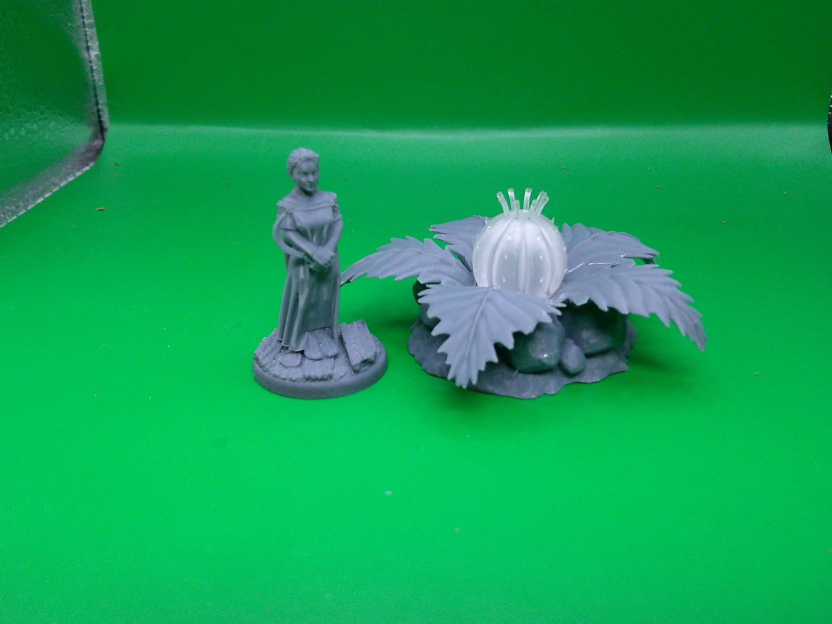 LED Alien Plant B- 32mm Sci-Fi Terrain