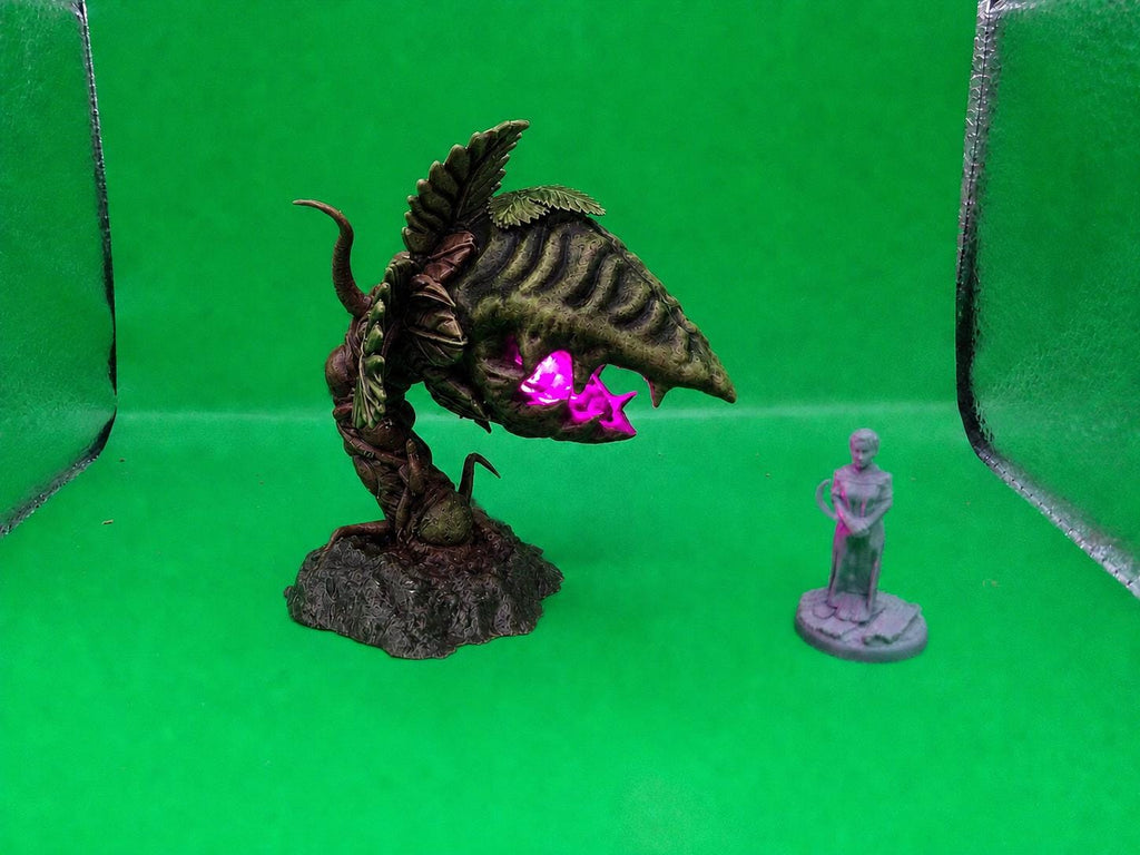 Alien Mawthorn LED – Fantasy | 3D Printed Scatter | Tabletop RPG D&D | Daggerheart (UNPAINTED)