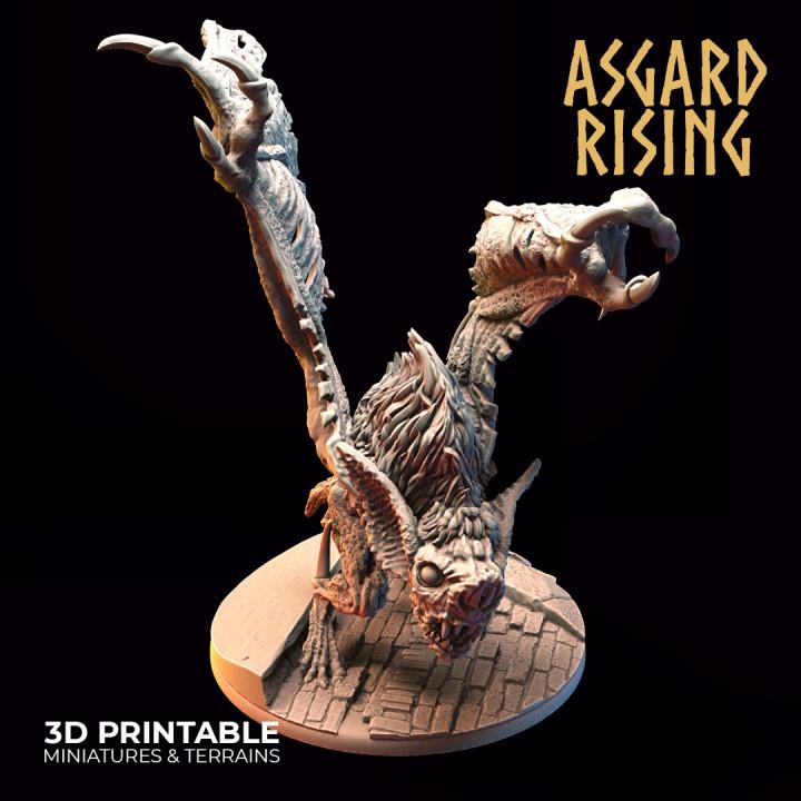 Bloodthirst Varkolak Miniature | Choose A-C or Set of 3 | 32mm Resin Vampire Werewolf Monster | DnD Pathfinder | Unpainted