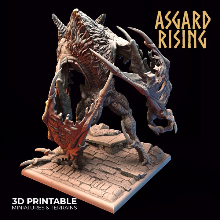 Bloodthirst Varkolak Miniature | Choose A-C or Set of 3 | 32mm Resin Vampire Werewolf Monster | DnD Pathfinder | Unpainted