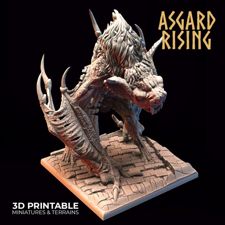 Bloodthirst Varkolak Miniature | Choose A-C or Set of 3 | 32mm Resin Vampire Werewolf Monster | DnD Pathfinder | Unpainted