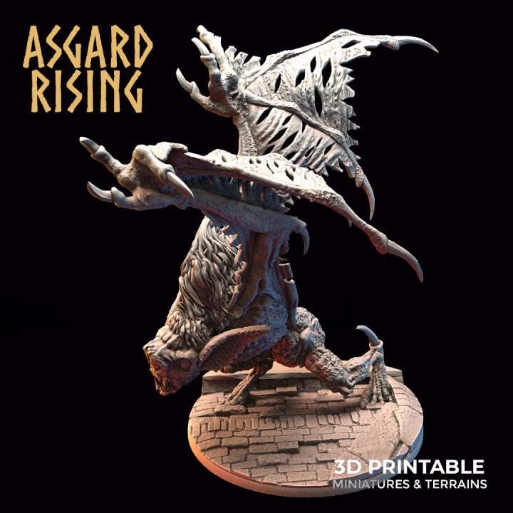 Bloodthirst Varkolak Miniature | Choose A-C or Set of 3 | 32mm Resin Vampire Werewolf Monster | DnD Pathfinder | Unpainted