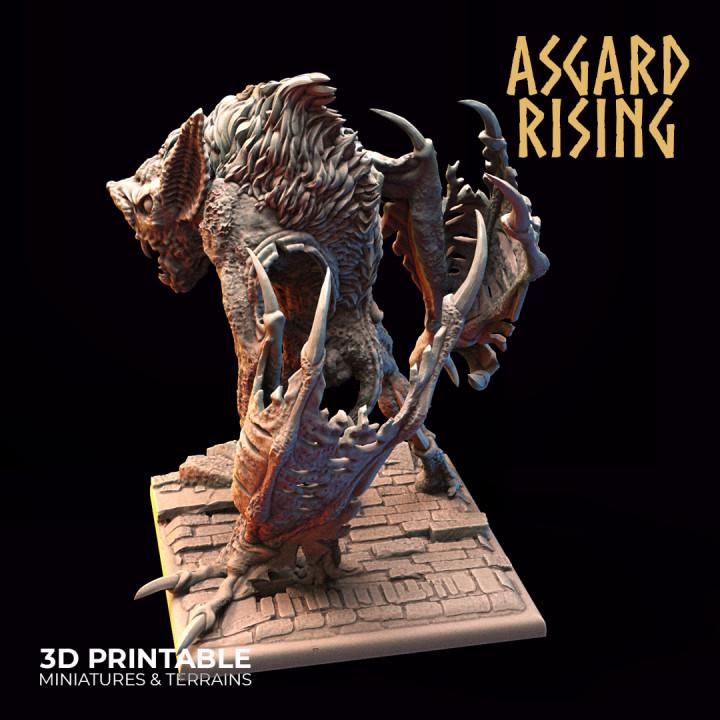 Bloodthirst Varkolak Miniature | Choose A-C or Set of 3 | 32mm Resin Vampire Werewolf Monster | DnD Pathfinder | Unpainted