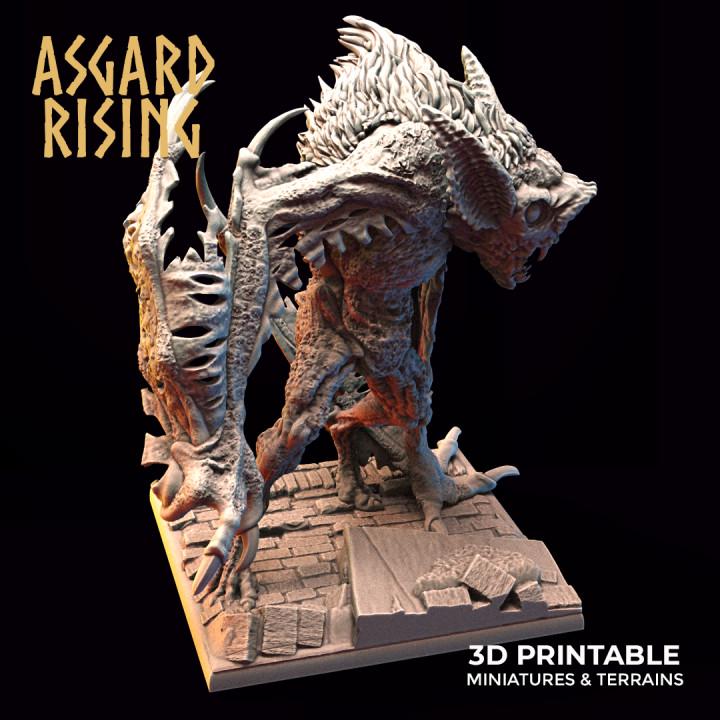 Bloodthirst Varkolak Miniature | Choose A-C or Set of 3 | 32mm Resin Vampire Werewolf Monster | DnD Pathfinder | Unpainted