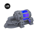 LED Generator Sci-Fi Resin Terrain, Light-Up Power Reactor, Moonshine Miniatures 32mm Wargame, Unpainted