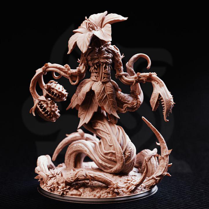 The Thornmother Corrupted Plant Sentinel | Huge Resin Boss Miniature | DM Stash 32mm DnD Pathfinder | Unpainted