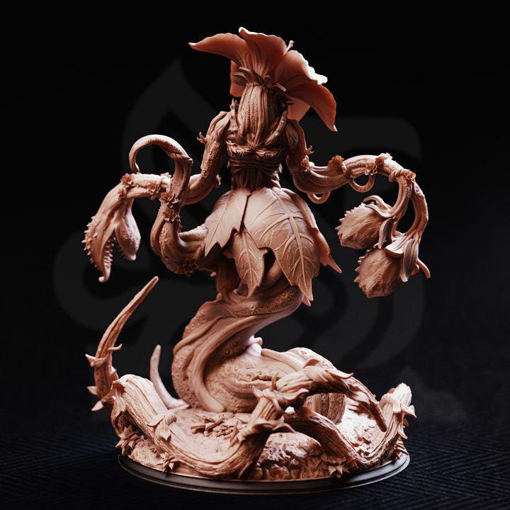 The Thornmother Corrupted Plant Sentinel | Huge Resin Boss Miniature | DM Stash 32mm DnD Pathfinder | Unpainted