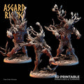 Fern Forest Entlings - Complete Set or Singles - 32mm Resin Printed Miniatures | Unpainted