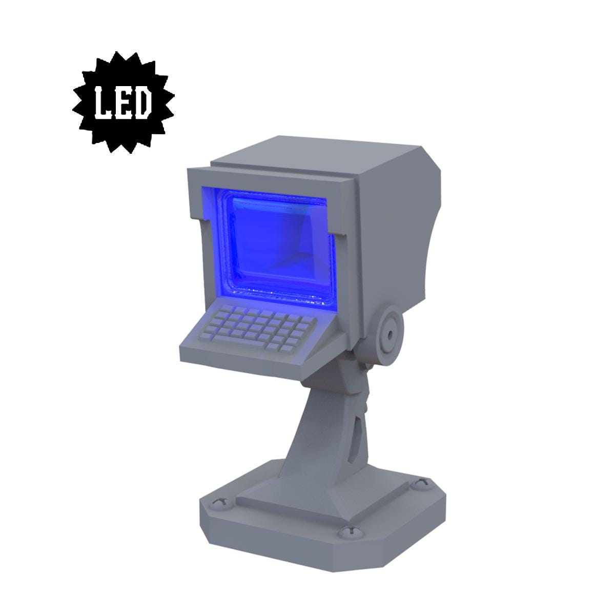 LED Terminal A - 32mm Resin Printed Tabletop Miniature | Unpainted