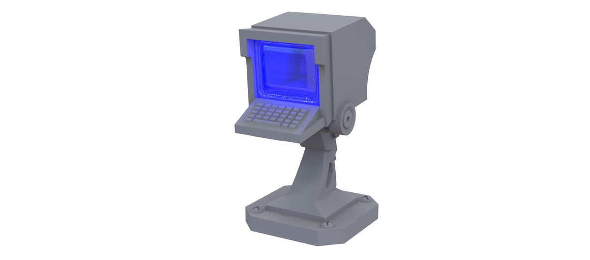 LED Terminal A - 32mm Resin Printed Tabletop Miniature | Unpainted