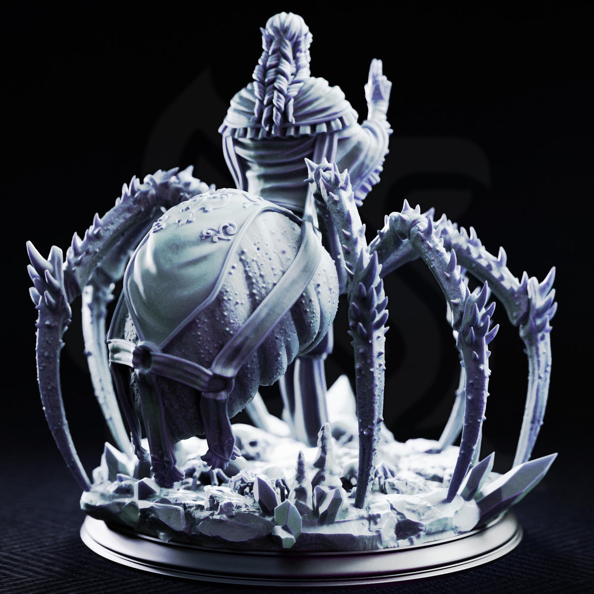 Drider Matron  32mm- Xarinath Resin Miniature for Tabletop RPGs