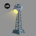 LED Street Lights Resin Terrain, Light-Up Sci-Fi Lamp Posts, Moonshine Miniatures 32mm Wargame, Unpainted image 1