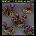 Sorcery Mushrooms — creator render; supplied unpainted