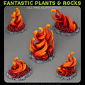 Fire Algae — creator render; supplied unpainted