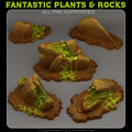 Acid Melted Stones — creator render; models supplied unpainted