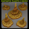 Buried Elder Things Dwellings — creator render; models supplied unpainted