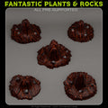 Deadly Lava Stones — creator render; models supplied unpainted