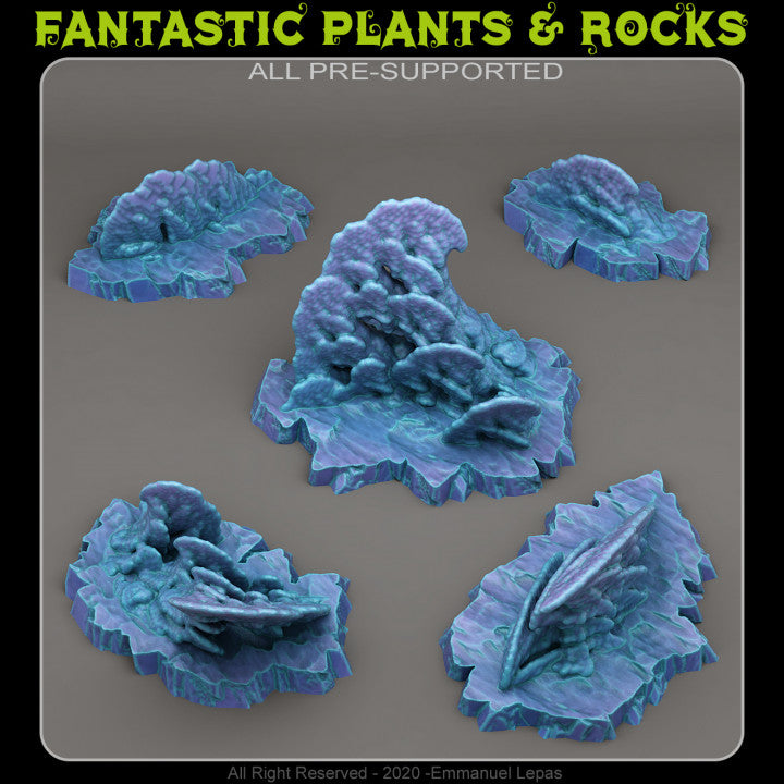 Icy Coral — creator render; models supplied unpainted