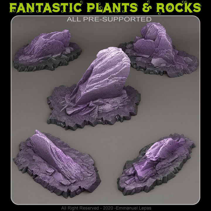 Maleficent Slates — creator render; models supplied unpainted