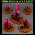 Parasite Stalagmites — creator render; models supplied unpainted