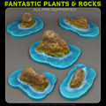 Reef Stones — creator render; models supplied unpainted