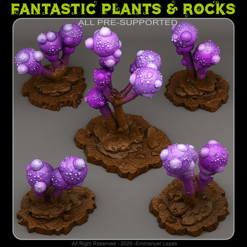 Alien Bulbs — creator render; models supplied unpainted