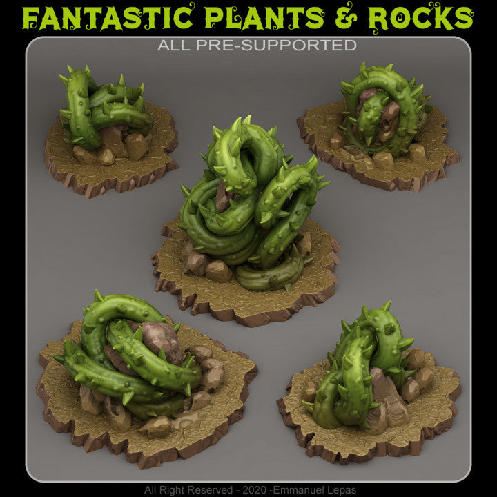 Giant Brambles — creator render; models supplied unpainted