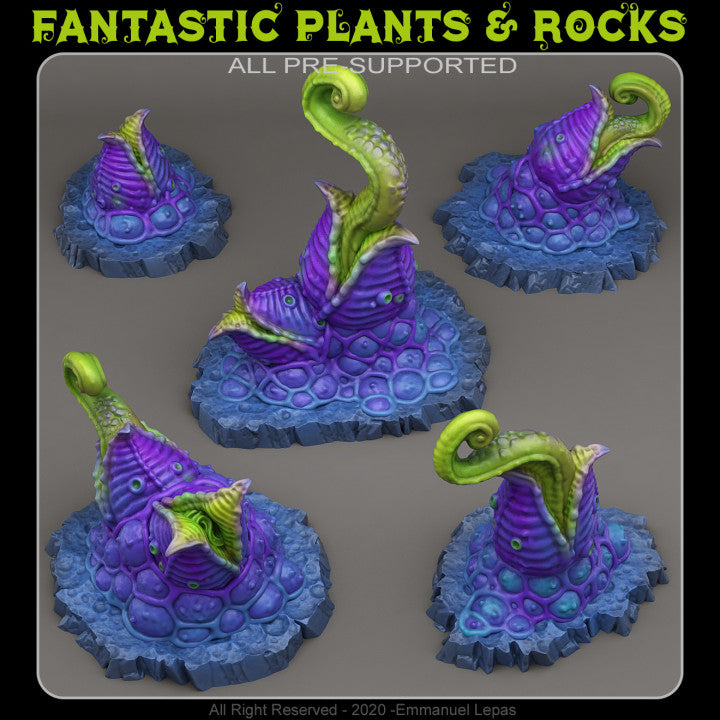 Mutant Plants — creator render; models supplied unpainted