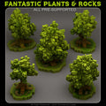 Pixel Trees — creator render; models supplied unpainted