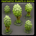 Poisonous Sponge Plants — creator render; models supplied unpainted